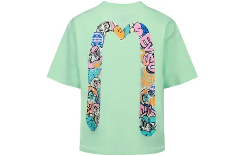 EVISU Drop Shoulder Sleeve T Shirt Women's