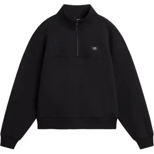 Vans Sweatshirts Women's Black Half Turtleneck Moderate Regular