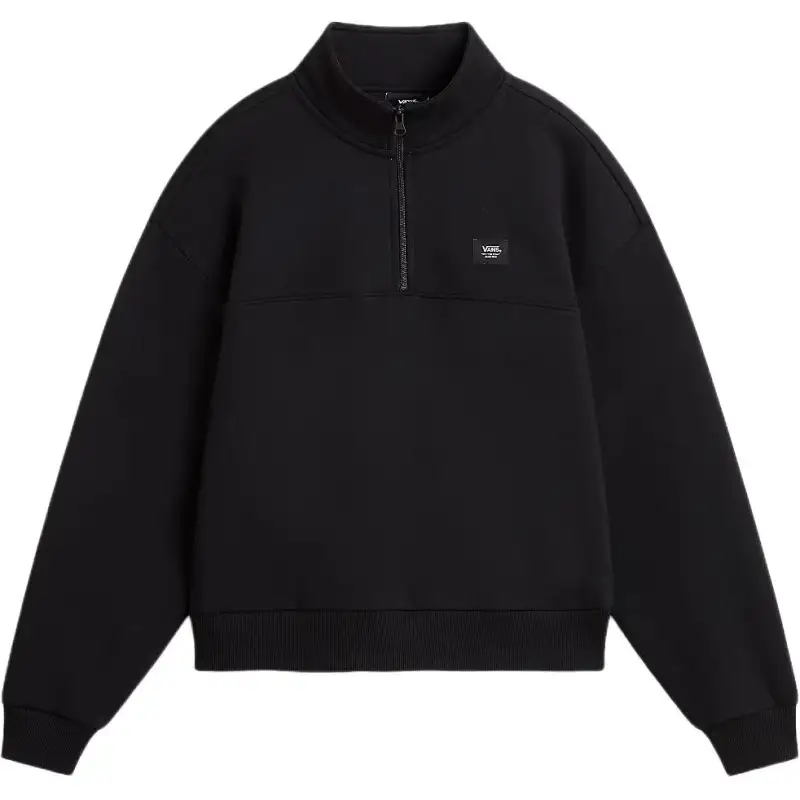 Vans Sweatshirts Women's Black Half Turtleneck Moderate Regular