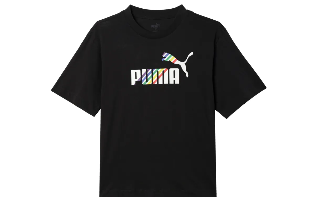 PUMA Set in Sleeve T Shirt Women's Black