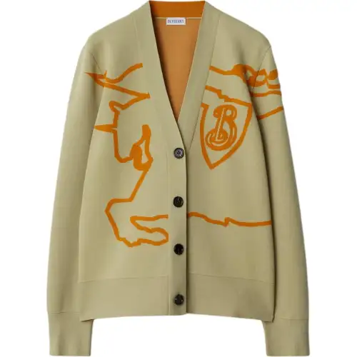 Burberry Ekd V-Neck Buttoned Cardigan