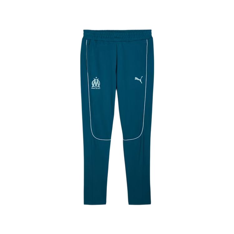 PUMA Culture Maker Crew Olympique De Marseille Casuals Casual Pants Men's Blue