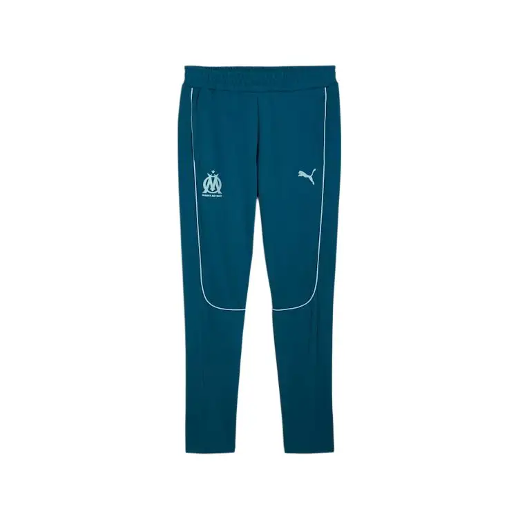 PUMA Culture Maker Crew Olympique De Marseille Casuals Casual Pants Men's Blue