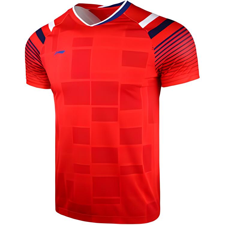 Li Ning Badminton Jersey Men’s Red