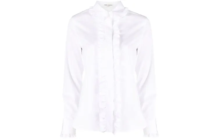 SAINT LAURENT Shirt Women's White