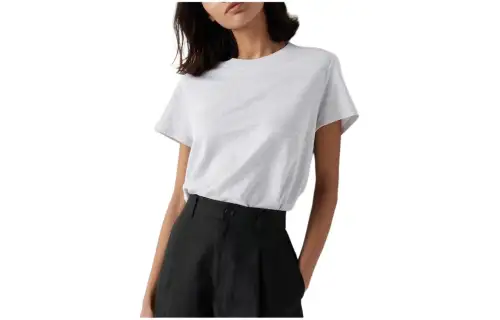UNIQLO T Shirt Women's Light Gray