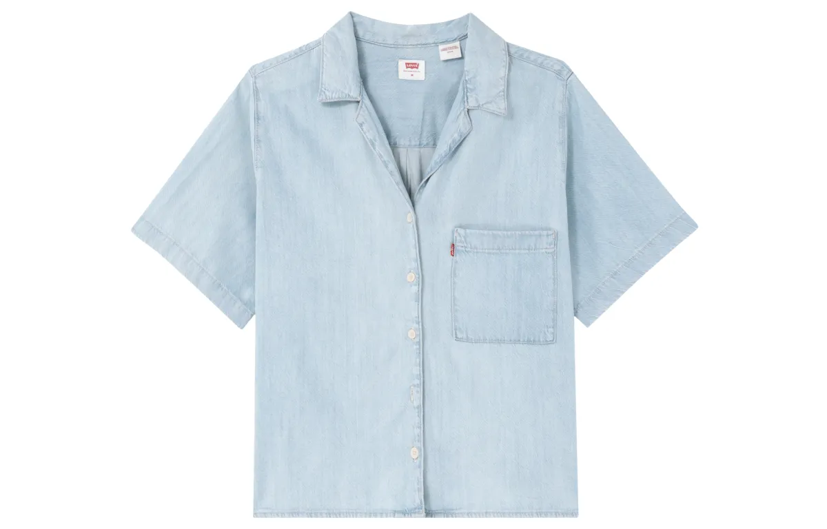 Levi's Shirts Women's Blue Moderate