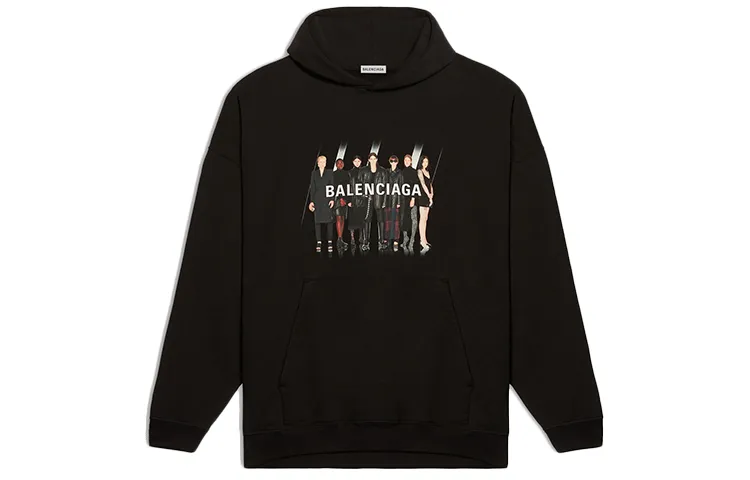 Balenciaga Sweatshirt Women's Black