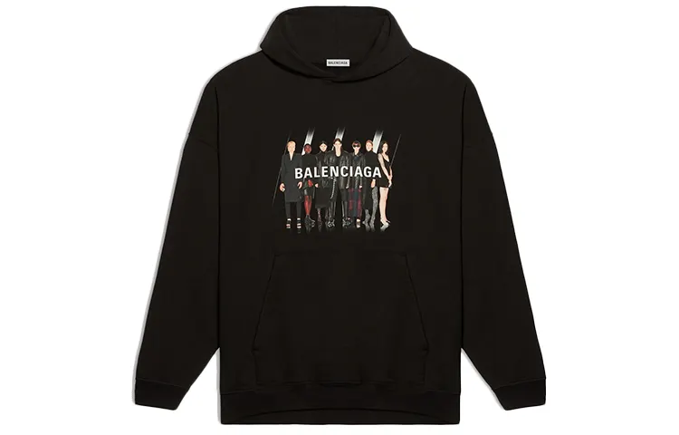 Balenciaga Sweatshirt Women's Black