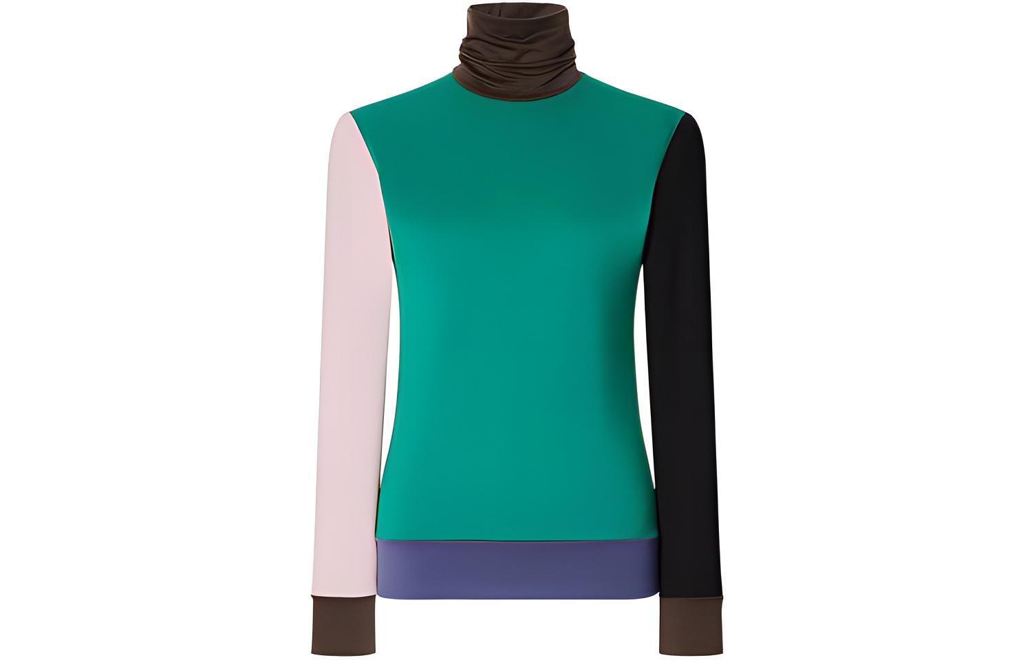 Женская футболка UNIQLO x MARNI Heattech (бирюзовая)