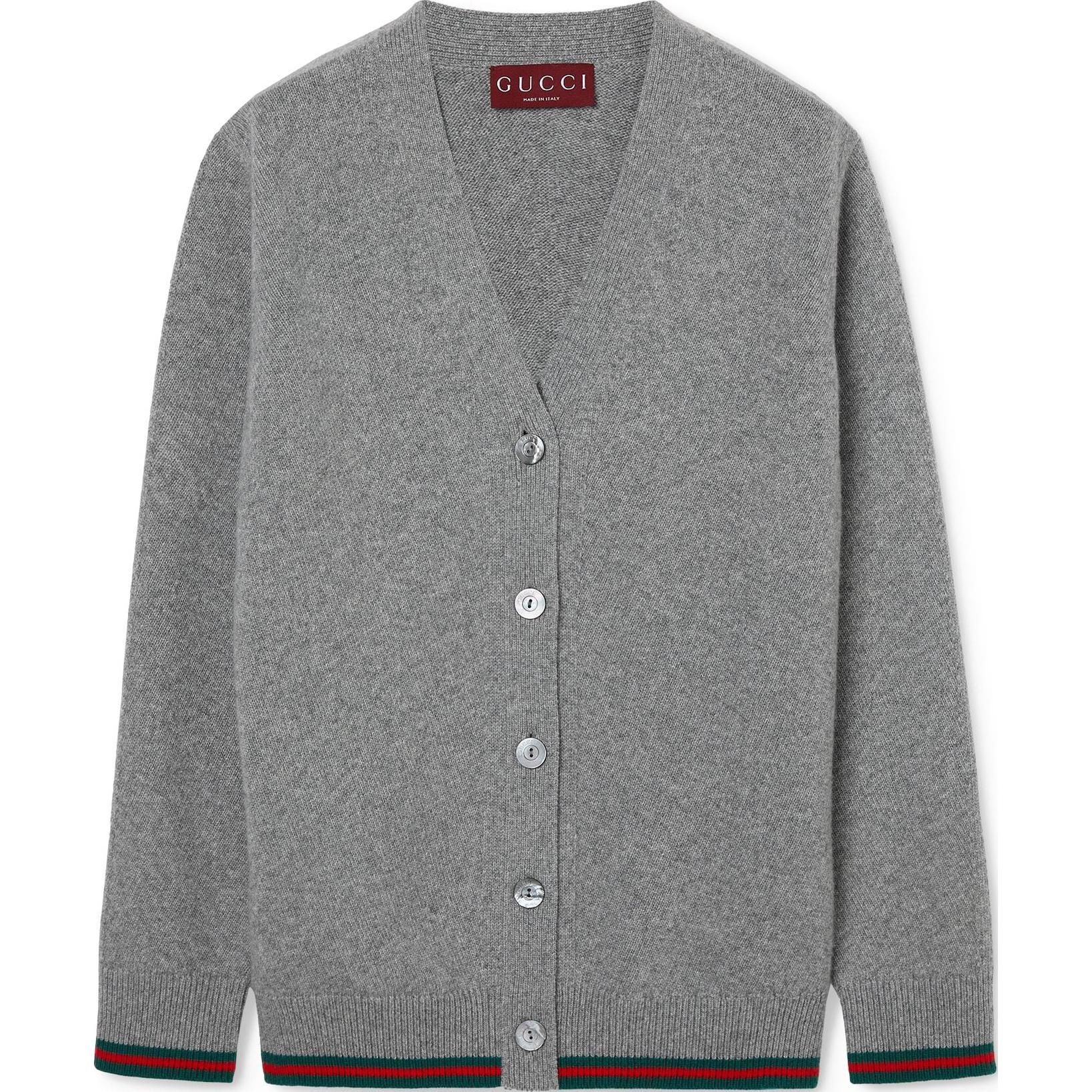GUCCI Web Detailed Cardigan