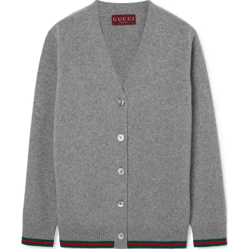 GUCCI Web Detailed Cardigan