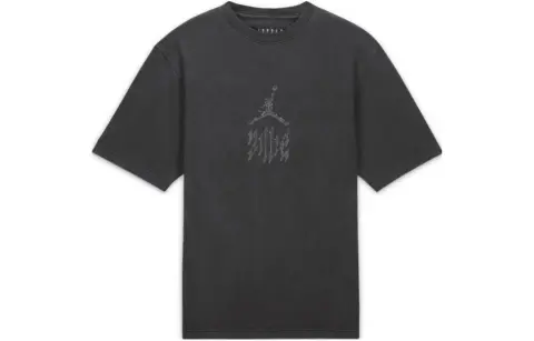 Jordan X Billie Eilish Women'ss T Shirt Vintage Black