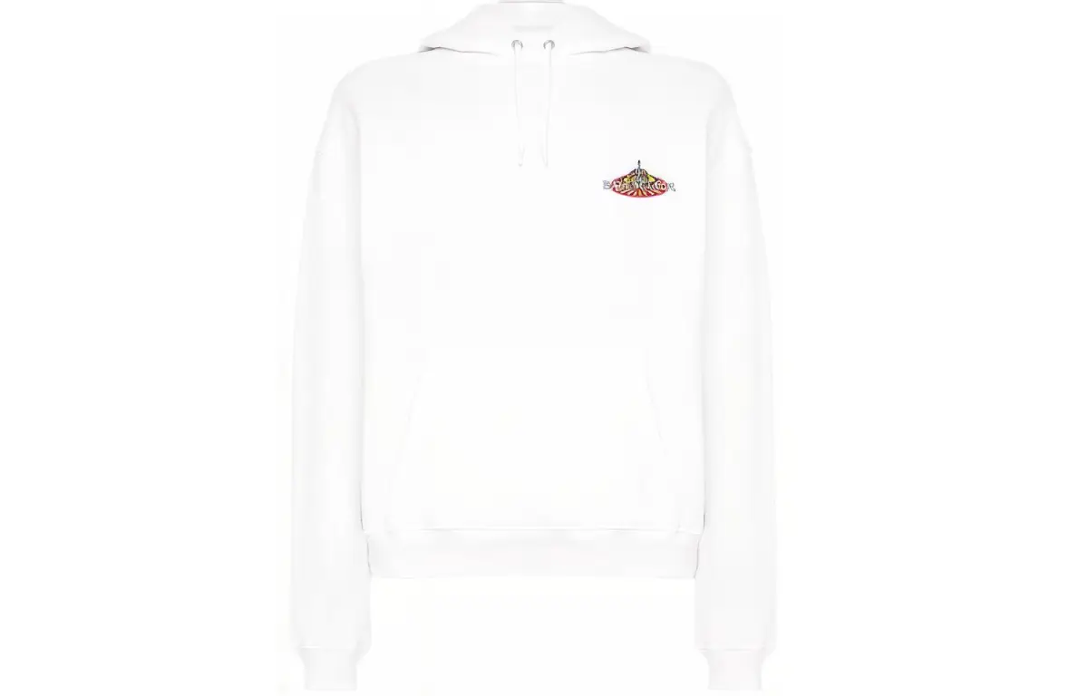 Balenciaga Sweatshirt Loose Fit Women's White