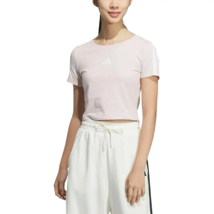 Adidas SS25 T Shirt Women's Purple Pink