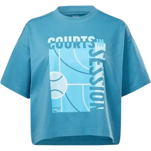 Reebok T Shirt Women's Sky Blue
