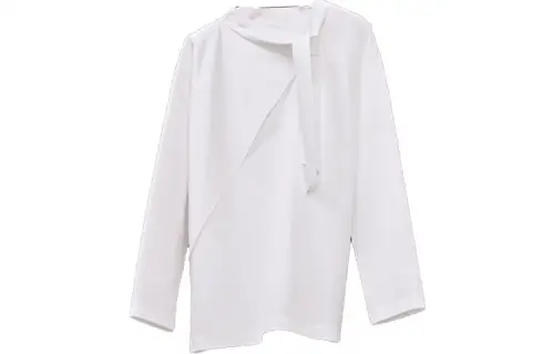 HERMES Shirts Women's White Moderate