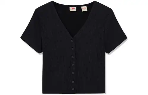 Levis Regular T Shirt Women's Black