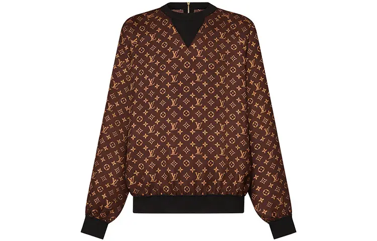 LOUIS VUITTON Sweatshirt Women's Caramel