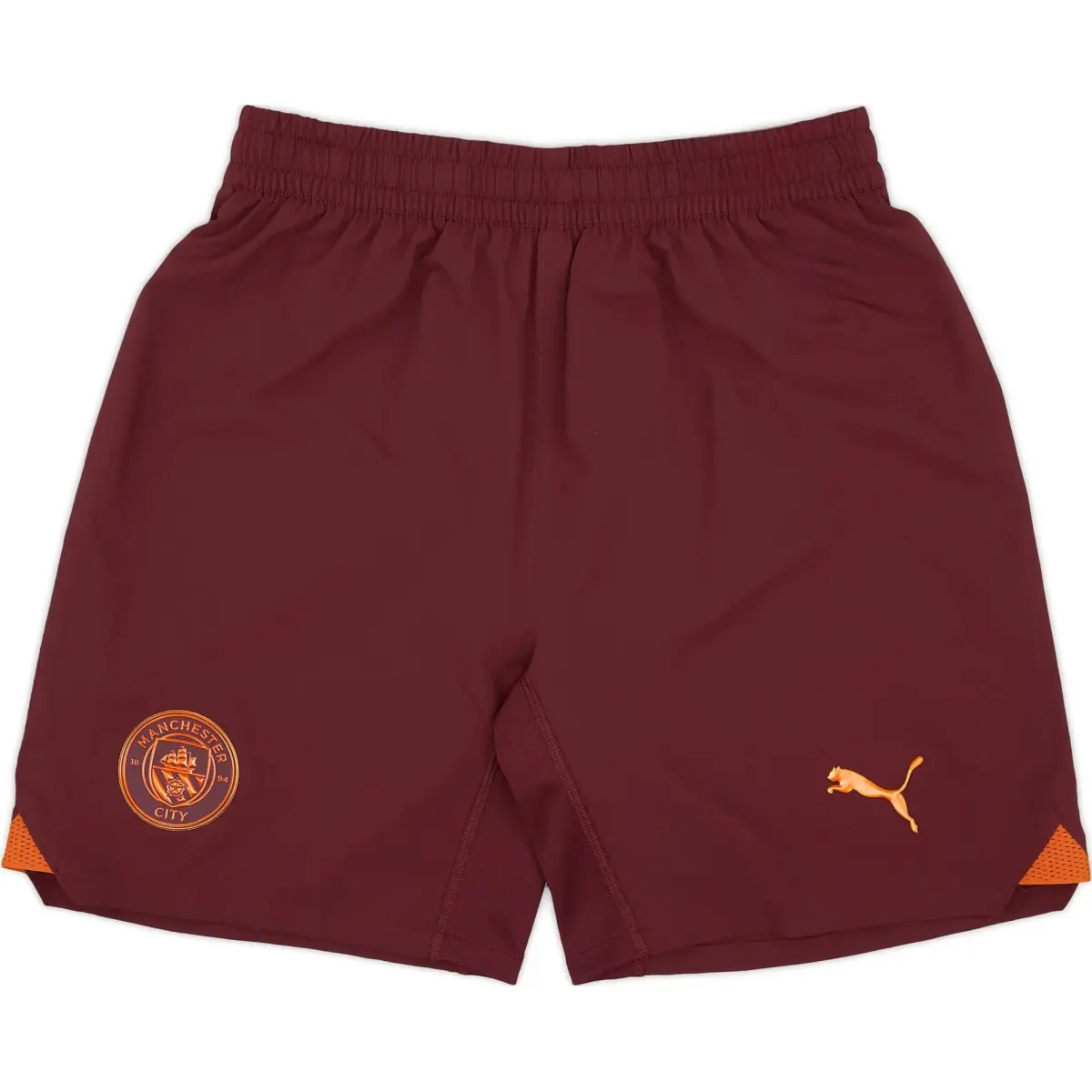 PUMA Manchester City Soccer Bottom Men's Dark Red