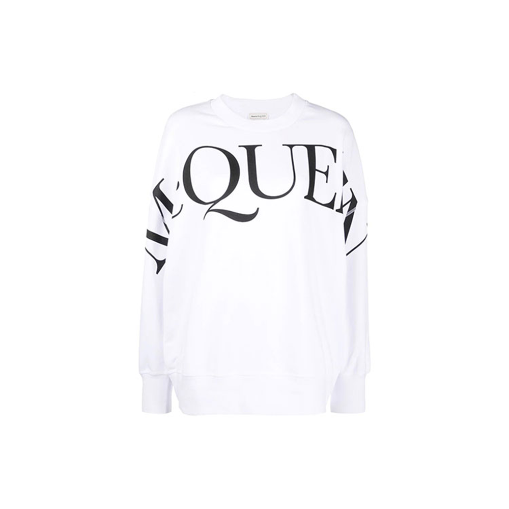 Женский свитшот Alexander McQueen SS22 (белый)