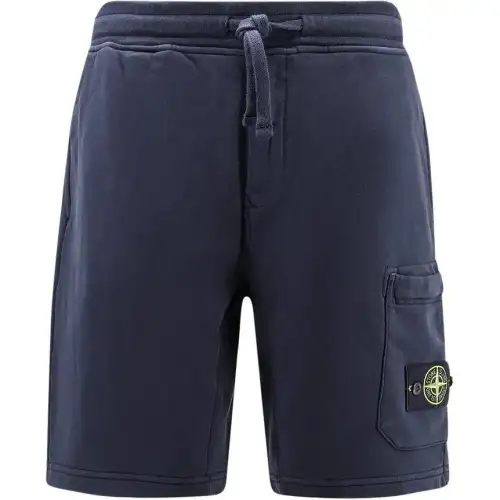 STONE ISLAND Compass Patch Drawstring Shorts