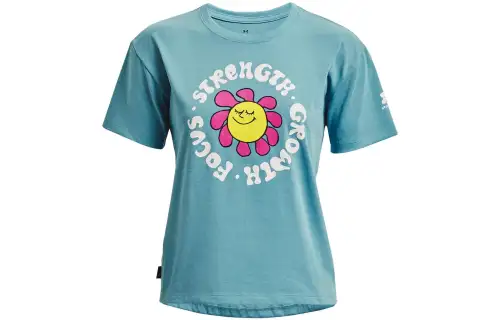 Under Armour T Shirt Women's Serene Aqua Blue