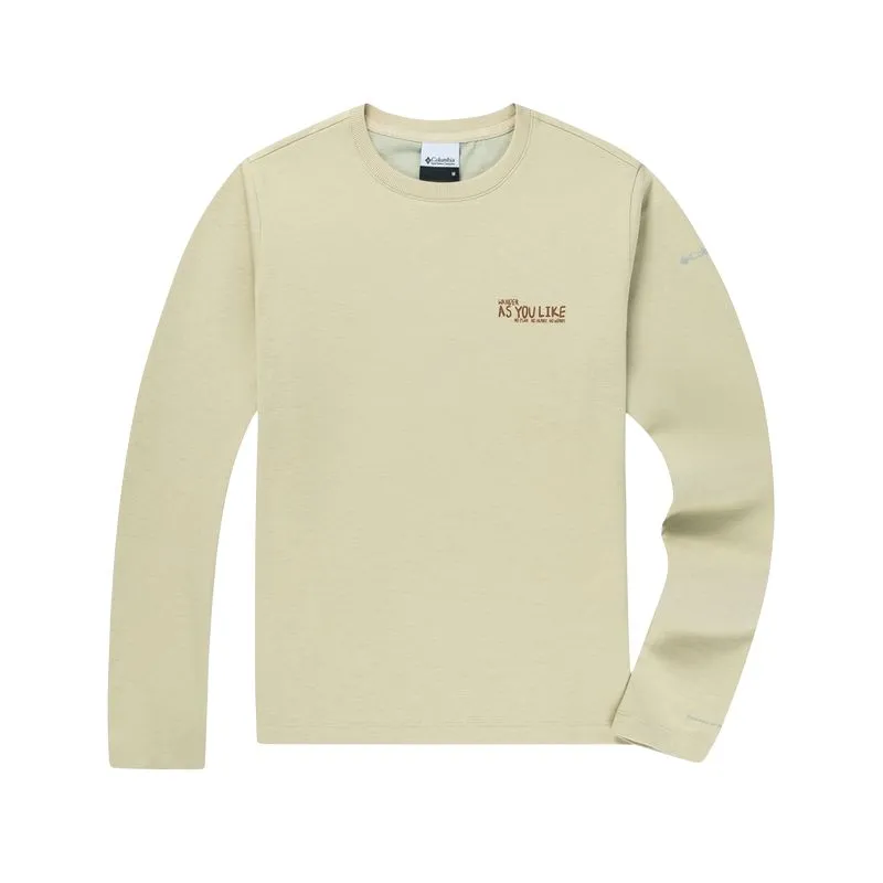 Columbia HIKE365 Regular T Shirt Women's Beige Yellow