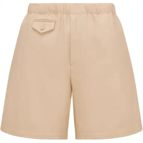DIOR SS25 Summer Men's Clothing Collection Casual Shorts Men's Beige