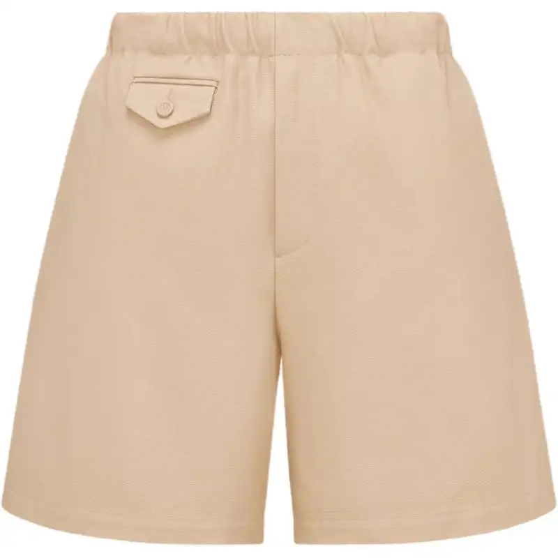 DIOR SS25 Summer Men's Clothing Collection Casual Shorts Men's Beige