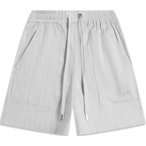 Li Ning Casual Shorts Men's Mist Gray Stripe