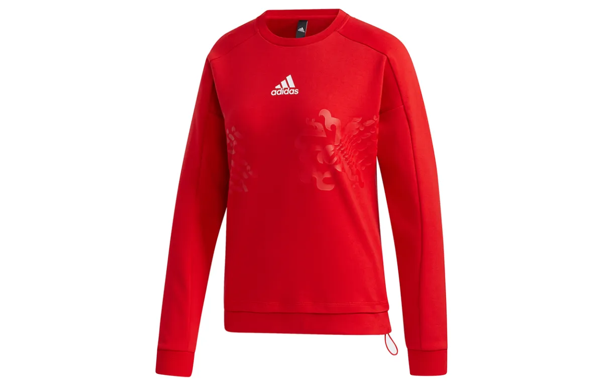 Adidas CNY Collection Sweatshirt Women's Light Scarlet