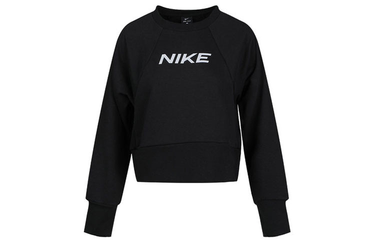 Женское худи Nike Dri-FIT Get Fit logo (черное)