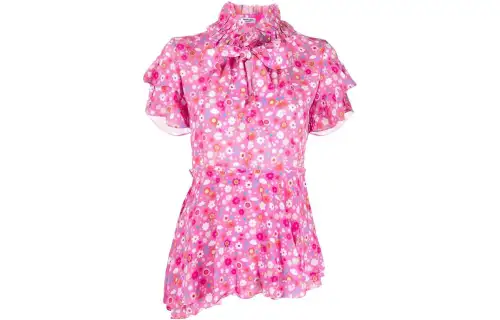 Balenciaga Shirts Women's Pink Moderate