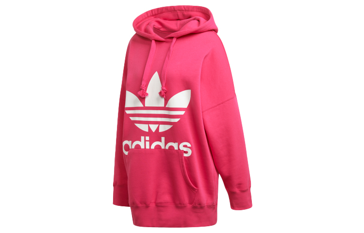 Женское худи adidas originals (ярко-розовое)