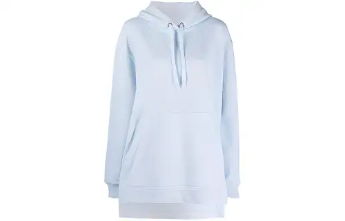Burberry Aurore Deer Print Oversized Hoodie 'Pale Blue'
