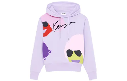 Kenzo logo-print hoodie
