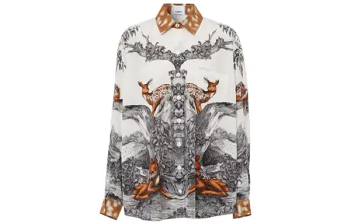 Burberry Shirt Women's Light Walnut