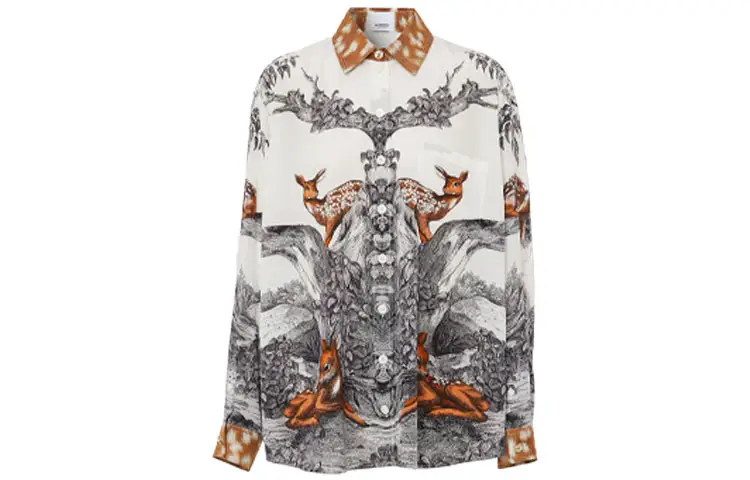 Burberry Shirt Women's Light Walnut