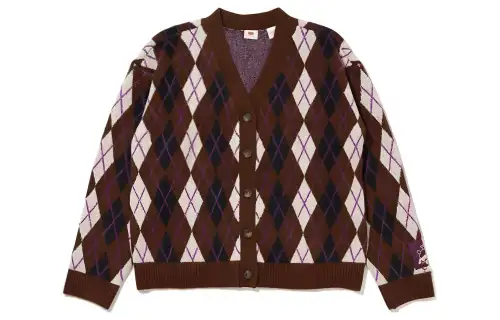 Levis Knitwear Women's Brown V Neck Moderate Other