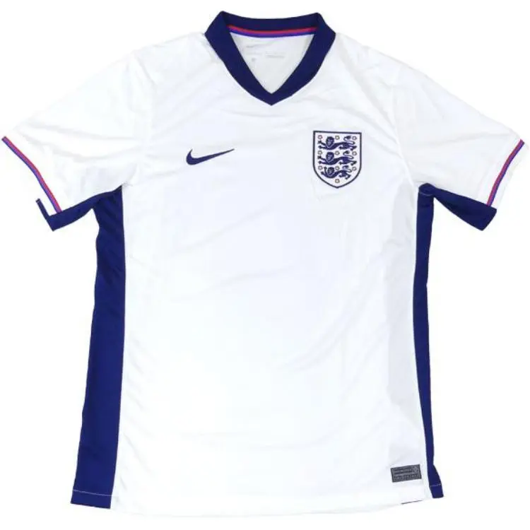 Nike England National Team England Women's Team 2024/25 Stadium Soccer Jersey Men's White