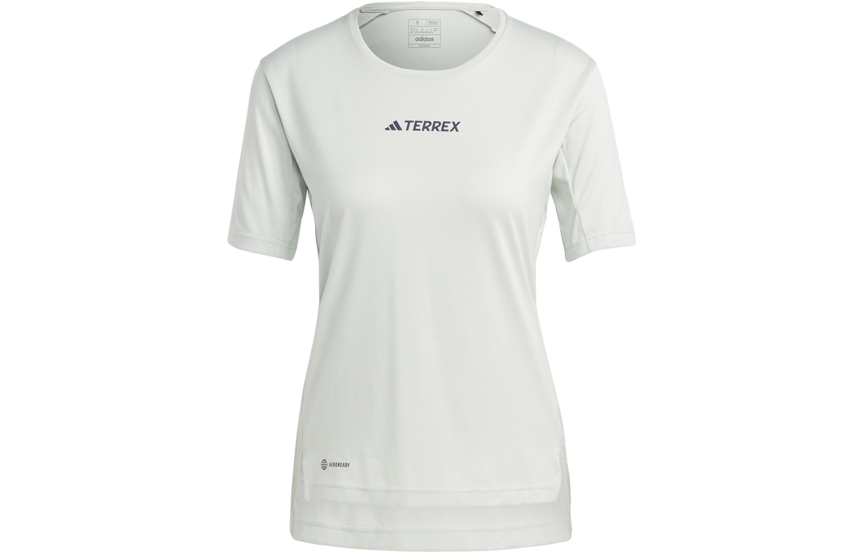 Женская футболка adidas Terrex Multi (зеленая)