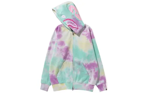 A BATHING APE Sweatshirt Coat Women's Multicolor