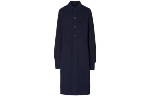 UNIQLO X JIL SANDER Knitwear Women's Indigo Lapel Moderate Other
