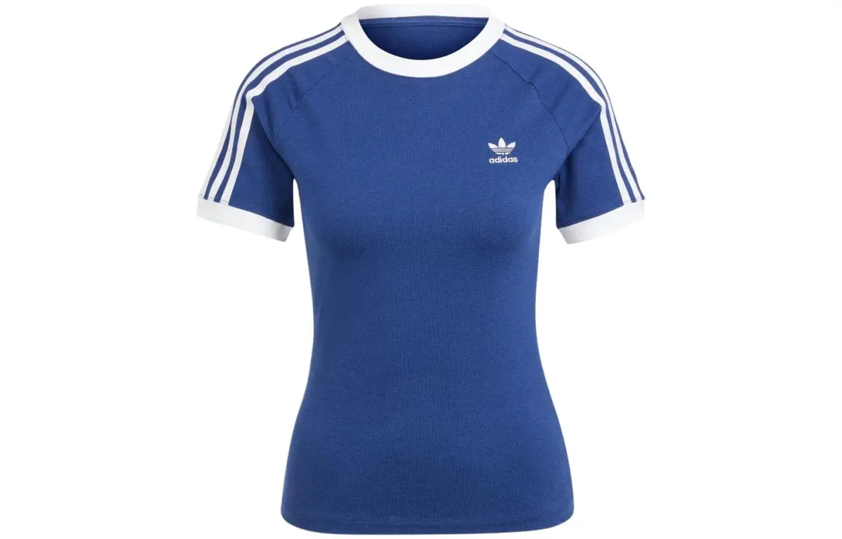 Adidas Originals Raglan Sleeve T Shirt Women's Dark Blue