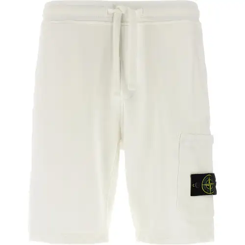 STONE ISLAND Compass Patch Drawstring Shorts