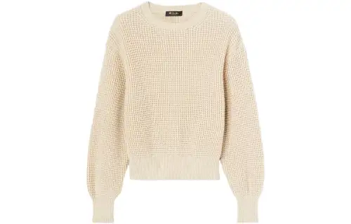 Loro Piana Sweater Women's Pearl Cream