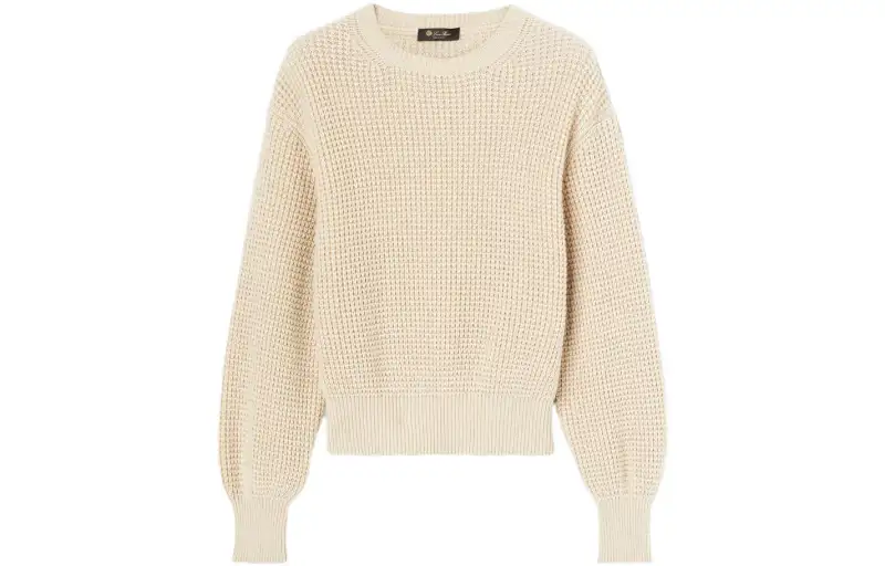 Loro Piana Sweater Women's Pearl Cream