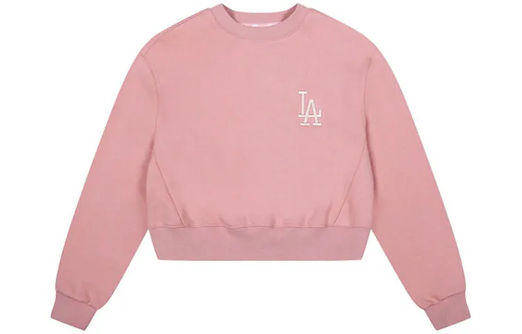 MLB Sweatshirts Women's Pink Crew Neck Moderate