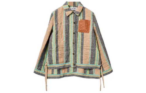LOEWE Shirts Women's Multicolor Lapel Moderate Other